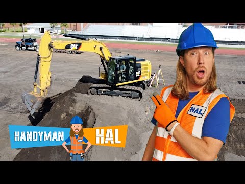 Excavators, Real Construction