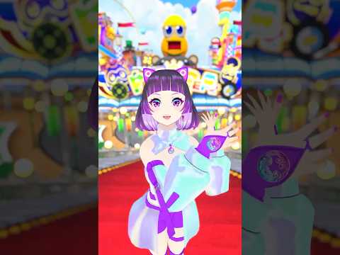 ピーナッツくん - Stop Motion ぽこピーランドで踊ってみた🥜 #shorts #ピーナッツくん #魔界ノりりむ #江戸レナ #vrchat