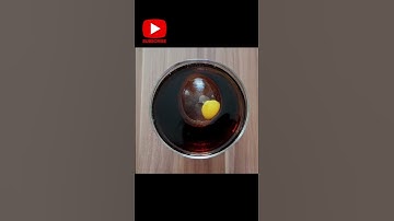 Shell-less egg from Coca-Cola