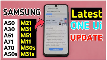 New Software Update for Samsung Galaxy | For A50,A51,A70,A71,A20,A30,A10,A70s,A50s,M21,M31,M10,A31