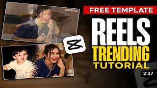 Trending Childhood vs Current Photo Reels Edit | Orbit Song Capcut Template | Capcut tutorial#capcut