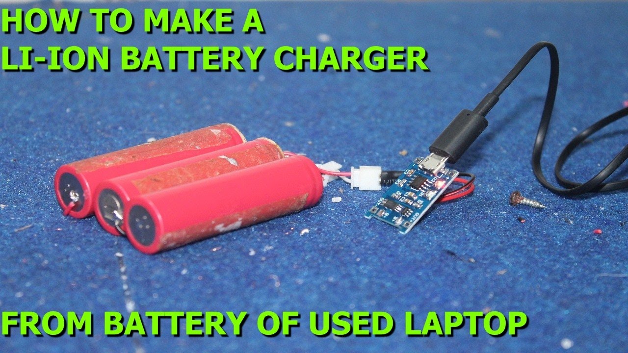 Cara Membuat Charger Baterai Li Ion Dari Baterai Laptop Bekas Youtube<script async src=
