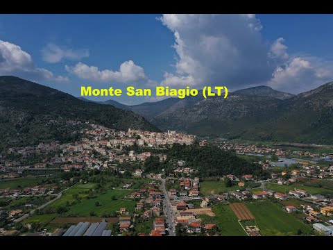 Monte San Biagio (LT)  dal drone