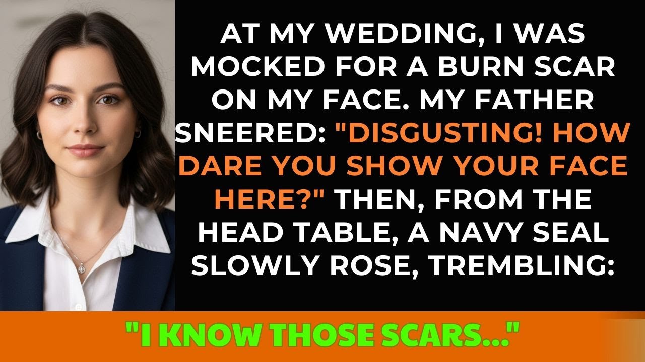 My Father Mocked Me at My Wedding — Until a Navy SEAL Trembled- “I Know Those Scars”
