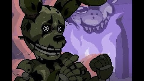 Playing as Springtrap in Rivals of Aether