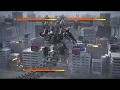 GODZILLA PS4 : Kiryu vs SpaceGodzilla vs Battra