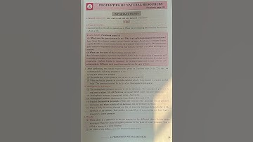 Class 8th Science Chapter 3 Properties of Natural Resources Navneet Solutions