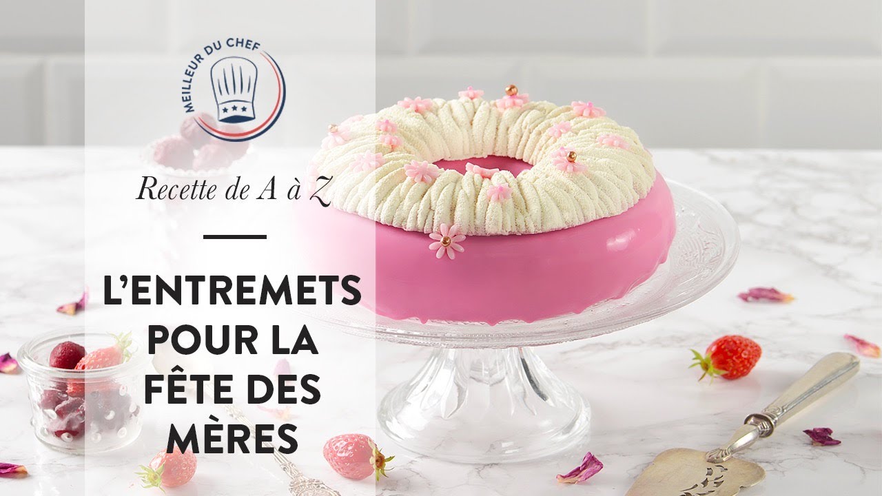 Recette En Direct L Entremets Corolle Pour La Fete Des Meres Youtube