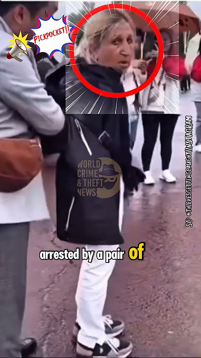 TERTANGKAP BERAKSI! Pencopet Panik Setelah Ditangkap Turis – Anda Tak Akan Percaya Apa yang Dilak...