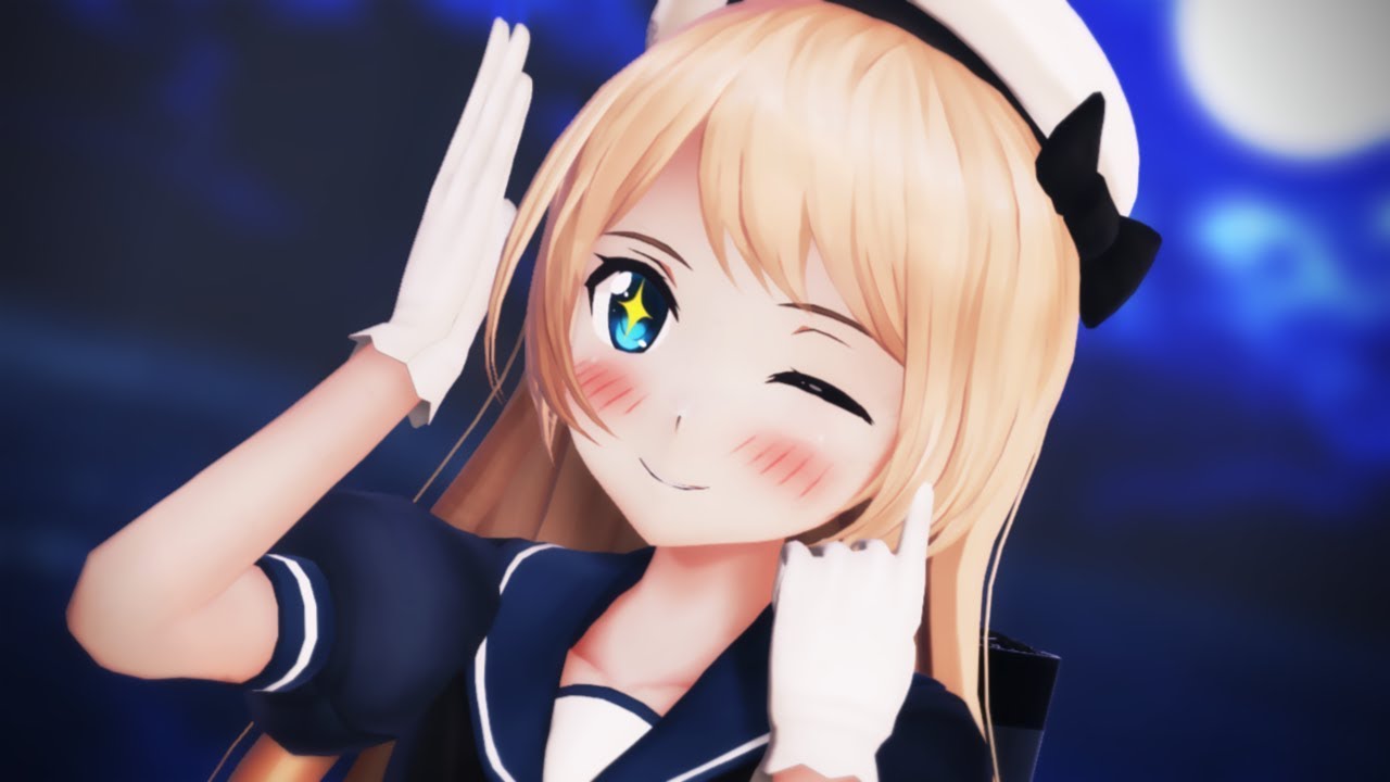 【艦これMMD】ジャーヴィスが贈る「愛言葉Ⅲ」