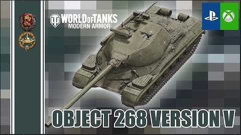 Object 268 Version V / World of Tanks Modern Armor / PlayStation 5 / WoT Console 1080p60 HDR