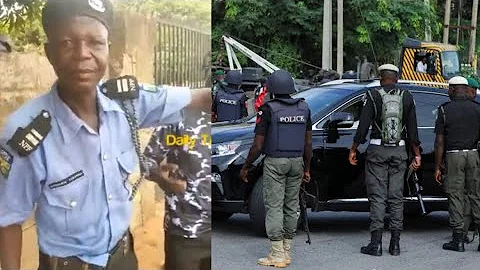 Nigerian Policemen Exposed; caught on camera drunk. Full video