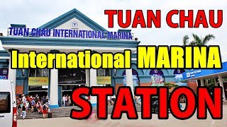 Tuan Chau international station đông nghẹn du khách (Halong bay #1)