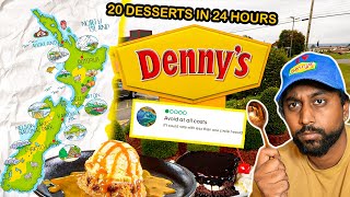 I Ate At Every Dennys In This Country In Under 24 Hours... (World Record)