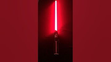 Star wars darth vader neopixel lightsaber ccsabers dv5 hilt proffie rogue one font #shorts #sith