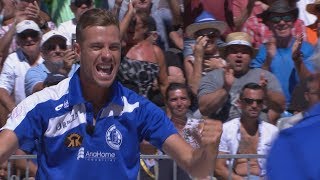 Mondial à Pétanque 2017 à Marseille : Dylan Rocher vs Falimanantsoa Angelo en intégralité