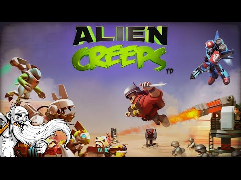 "DEFEND EARTH FROM ALIEN INVASION!!!"  Alien Creeps TD 1080p HD IOS / Android gameplay walkthrough