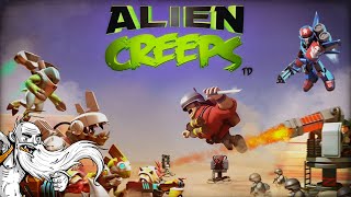 "DEFEND EARTH FROM ALIEN INVASION!!!"  Alien Creeps TD 1080p HD IOS / Android gameplay walkthrough screenshot 2