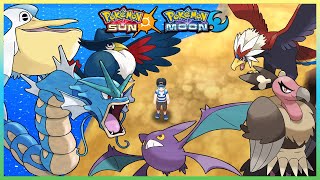 Pokemon Sun Moon - How To Get Gyaradoscrobatpelipperhonchkrowmandibuzz Braviary