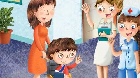 Big Fun 1, video 24, Unit 8 Story "Hospital"