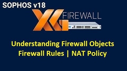 4.1 Understanding Firewall Objects to Create Firewall Rules and Policies {Theory and Hands-on LAB }