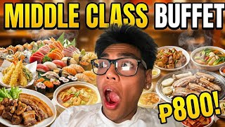 Tried This Hyped MIDDLE CLASS Buffet at ROBINSONS MANILA Overpriced