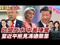歐盟裡外不是人 中歐會談有變數 馮德萊恩為稀土放話不去 習近平恐不與馮德萊恩會面 20250721 全球大爆卦 精華版3 歐盟裡外不是人 中歐會談有變數 馮德萊恩為稀土放話不去 習近平恐不與馮德萊恩會面 20250721 全球大爆卦 精華版3