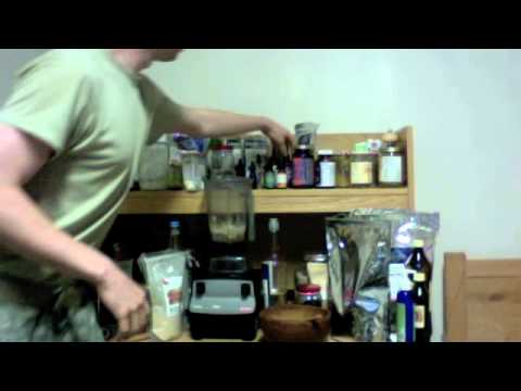 Coffee Frappuccino mocha cinnamon superfood smoothie! 1/2