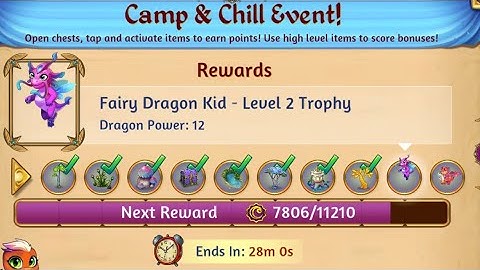 Merge Dragons Camp And Chill Event Last 27 Minutes ☆☆☆
