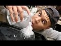 CRAZY INSTANT WATER TO ICE MAGIC TRICK!!! *HOT ICE*