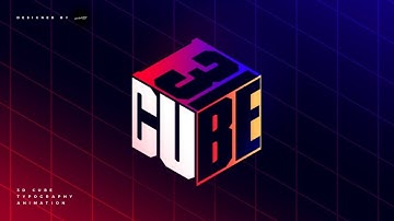 3D Cube Typography Animation in Alight Motion - Alight Motion Tutorial