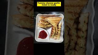 चीझ गार्लिक टोस्ट|Cheese Chilli Garlic toast|Cheese Chilli Garlic Sandwich ytshort  shortvideo