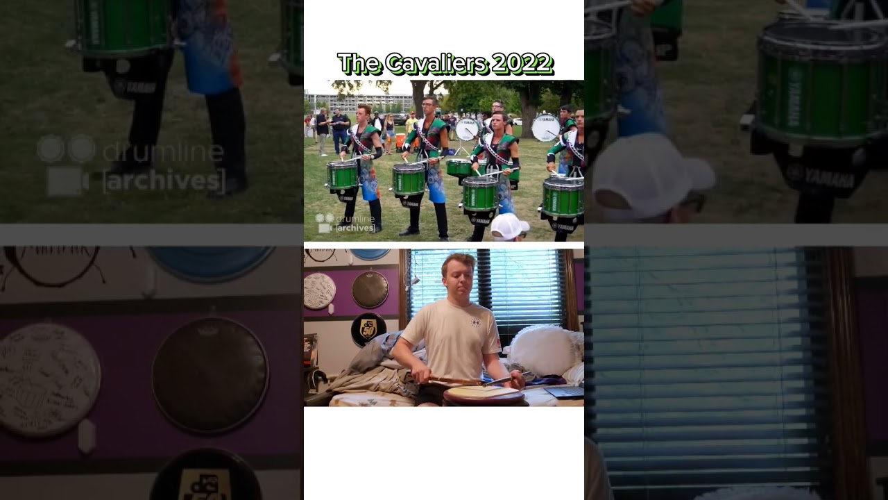 The Cavaliers 2022 Closer Snare Feature 