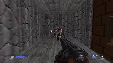 Classic DOOM II Underhalls Map In DOOM 2016