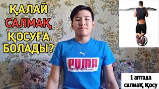 Қалай салмақ қосуға болады? 1 аптада салмақ қосу. Масса жинау