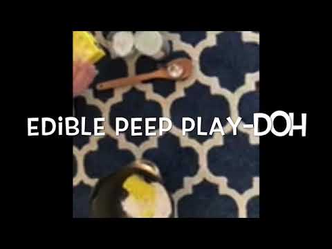 Edible Peeps Play-doh with Mrs. Thrailkill Cape Fear Middle School