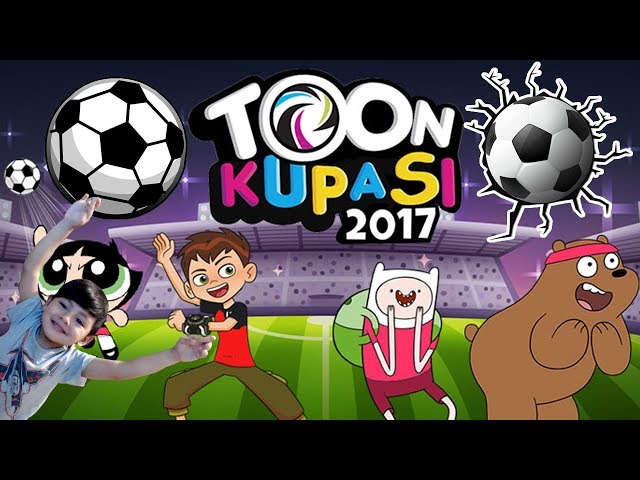 Juegos de Futbol para niños  Ganamos la Copa con Caricaturas de niños 