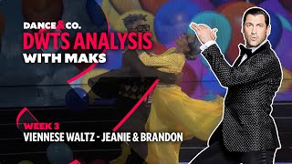 DWTS MAKS ANALYSIS: Week 3 - Jeannie Mai \& Brandon Armstrong's Viennese Waltz