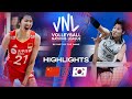 🇨🇳 CHN vs. 🇰🇷 KOR - Highlights | Week 1 | Women's VNL 2024