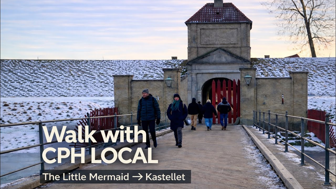 Winter Walk in Copenhagen 2026 🇩🇰 | The Little Mermaid to Kastellet | POV Walking Tour