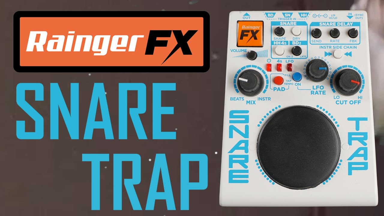 Rainger FX Snare Trap (Drum Machine) - YouTube