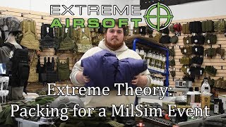 Extreme Theory: Packing for a Milsim Event!