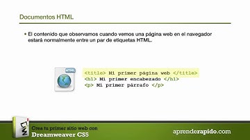 Dreamweaver CS5: Parte 03 - Usando Dreamweaver y HTML (español)