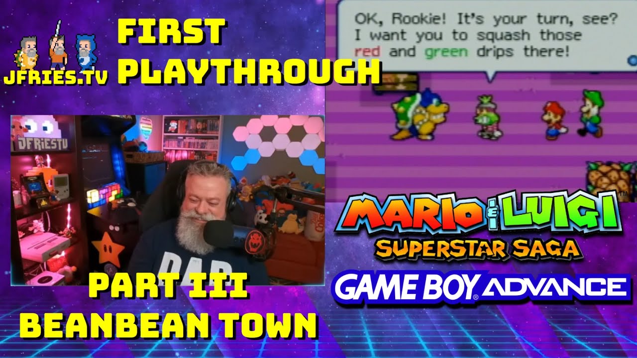 Mario & Luigi: Superstar Saga - Part III - Beanbean Town - YouTube