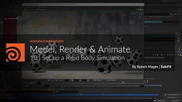 H20.5 Foundations | Model Render Animate 10 | Set up a Rigid Body Simulation