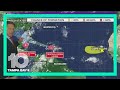 Tracking Tropical Storms Laura and Marco