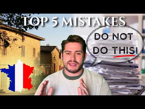 *Channel Announcement* The 5 Biggest Mistakes Expats Make When Buying Property in France