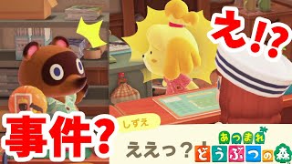 あつ森】たぬきちとしずえさん驚き！島の評価が星3に！新しい住民