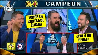 ACORRALARON a Álvaro por la 'AYUDA' que recibió su AMÉRICA en la final vs CRUZ AZUL | Futbol Picante