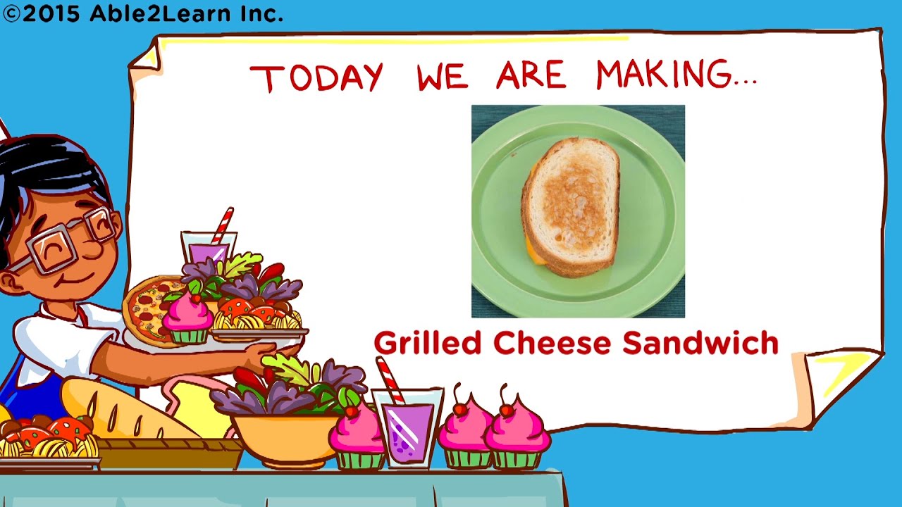 Let's Cook! Life Skills - Kids with Autism - Grilled Cheese Sandwich